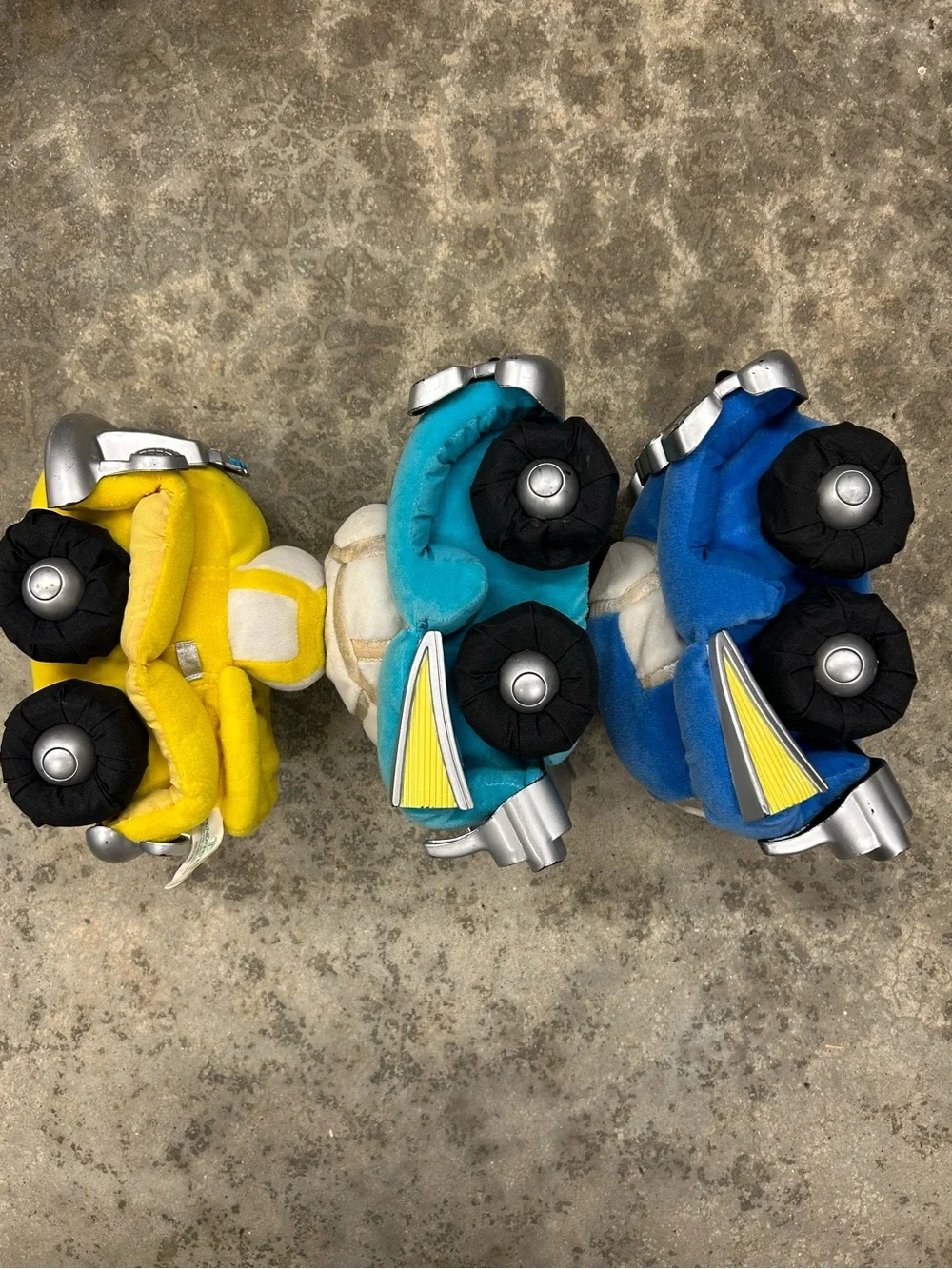 Trendmaster My 1st Chevy Set of 3 Plush animated plush cars Vintage 1995-1996